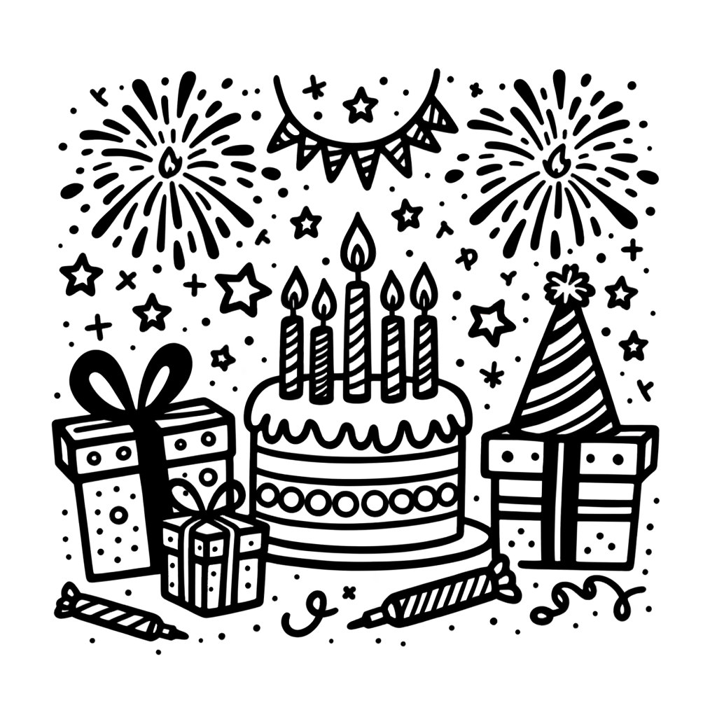 Druckvorlage Geburtstag als PDF