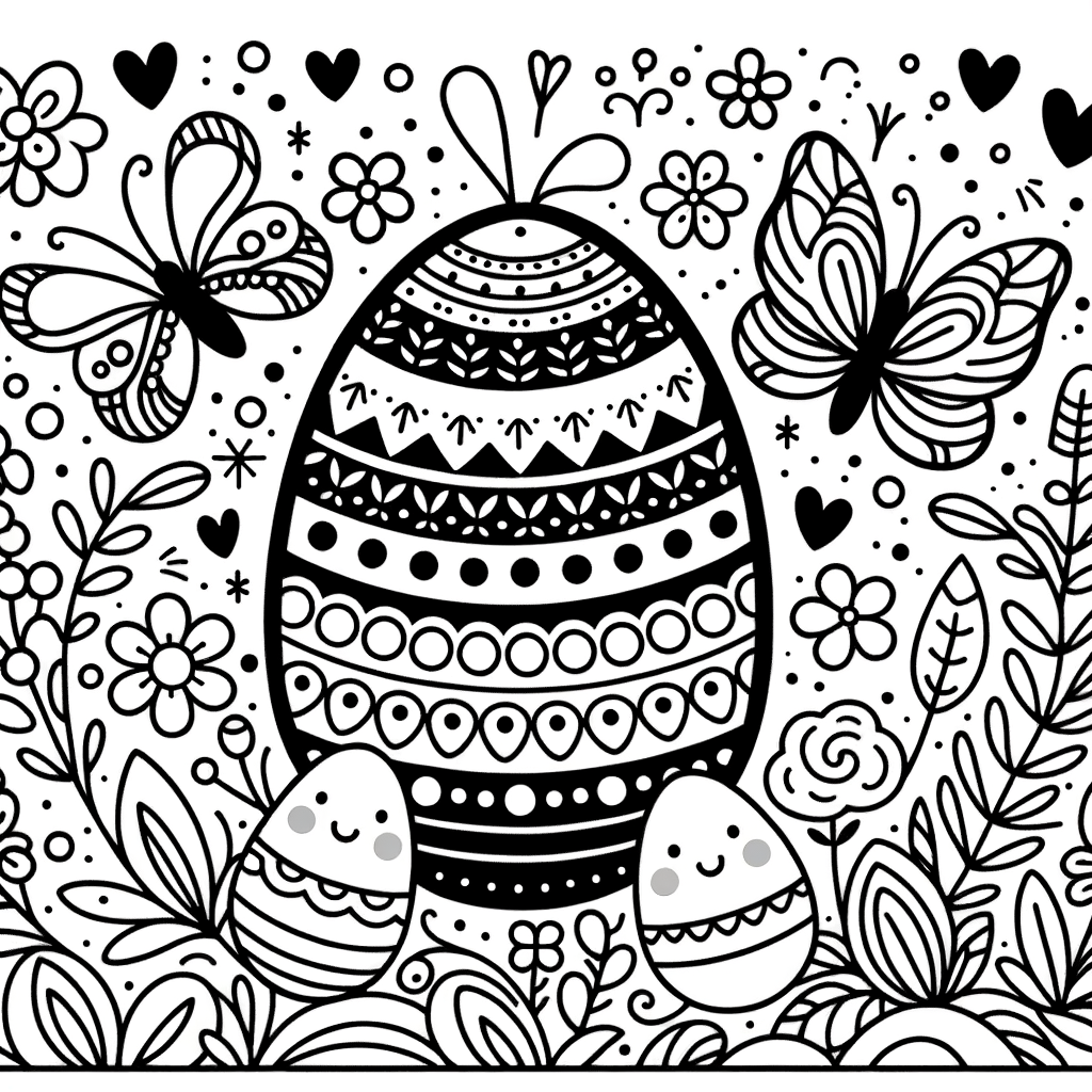 Druckvorlage Ostern als PDF