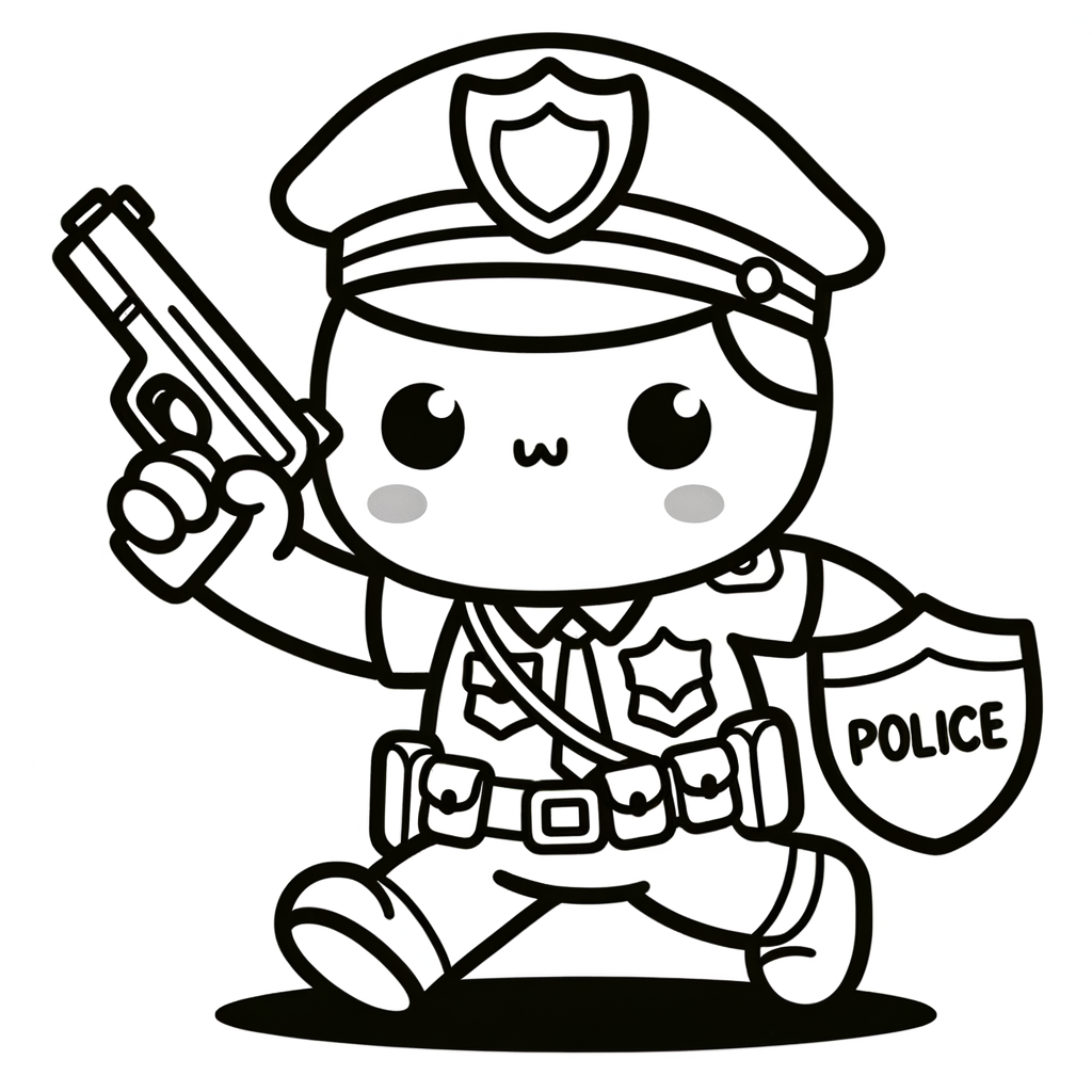 Druckvorlage Polizei als PDF