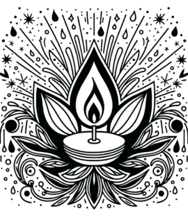 Feste Malvorlage zum Ausdrucken