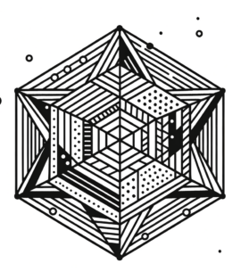 Geometrische Form Malbild kostenlos PDF