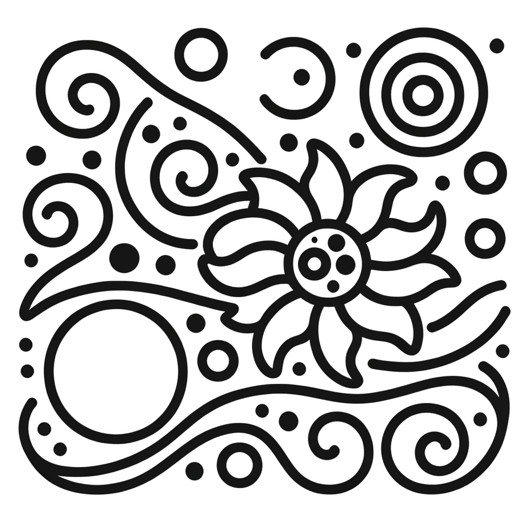Gratis Ausmalbild Form PDF