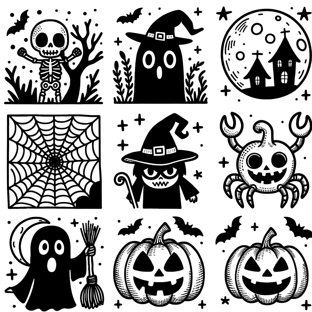 Halloween PDF zum Ausdrucken