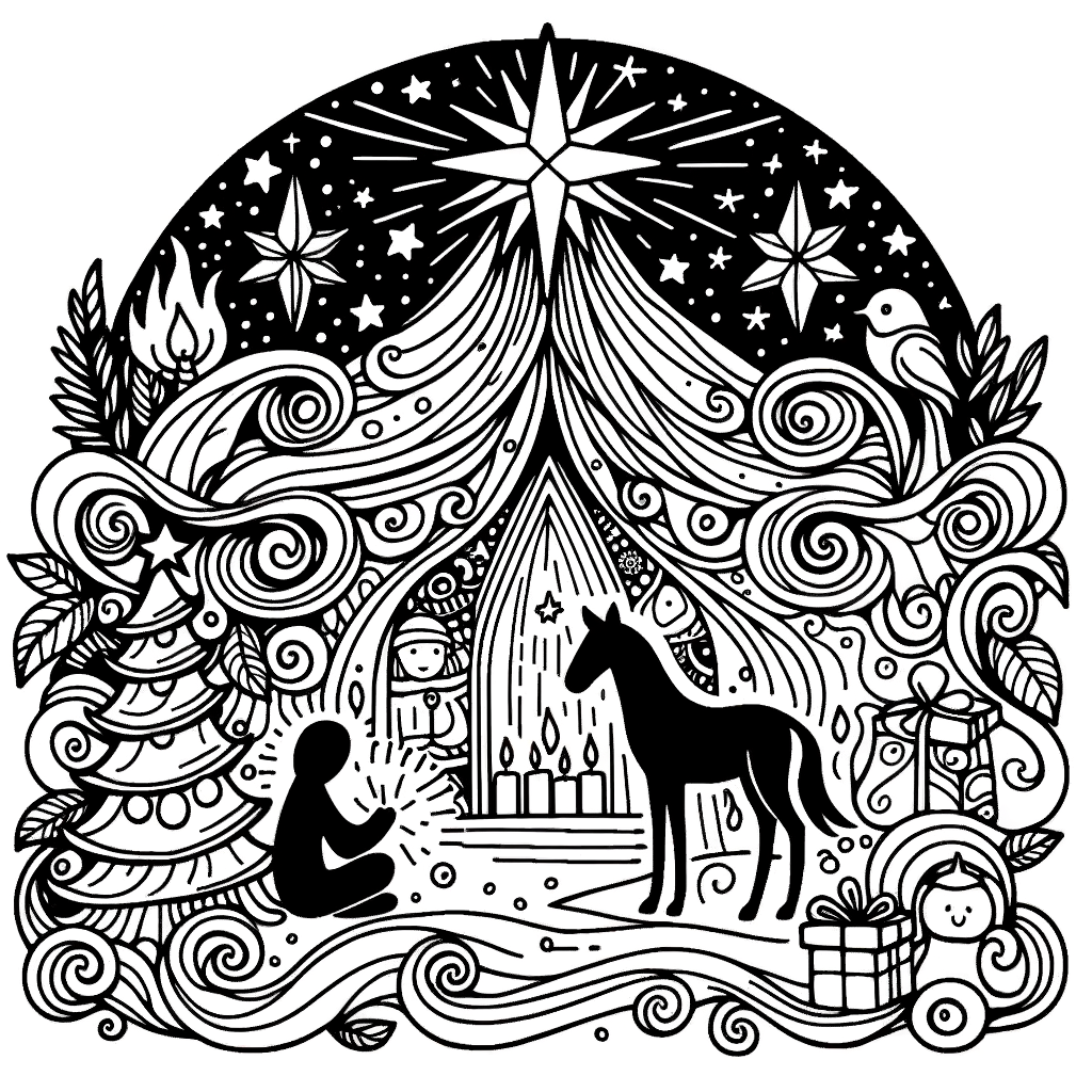 Kostenlose Advent PDF Vorlage