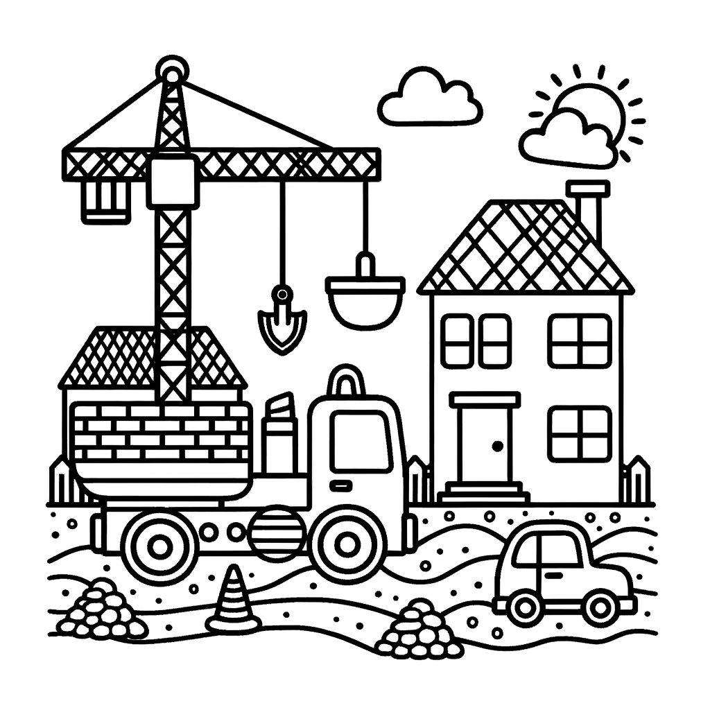 Kostenlose Baustelle PDF Vorlage