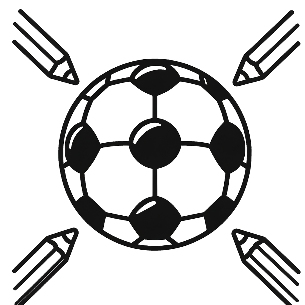 Kostenlose Fussball Ausmalbilder PDF