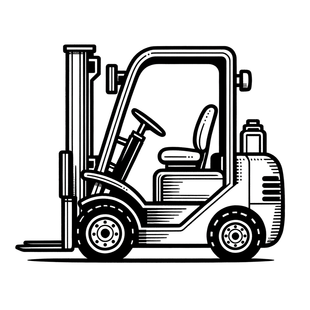 Kostenlose Gabelstapler Druckvorlage PDF
