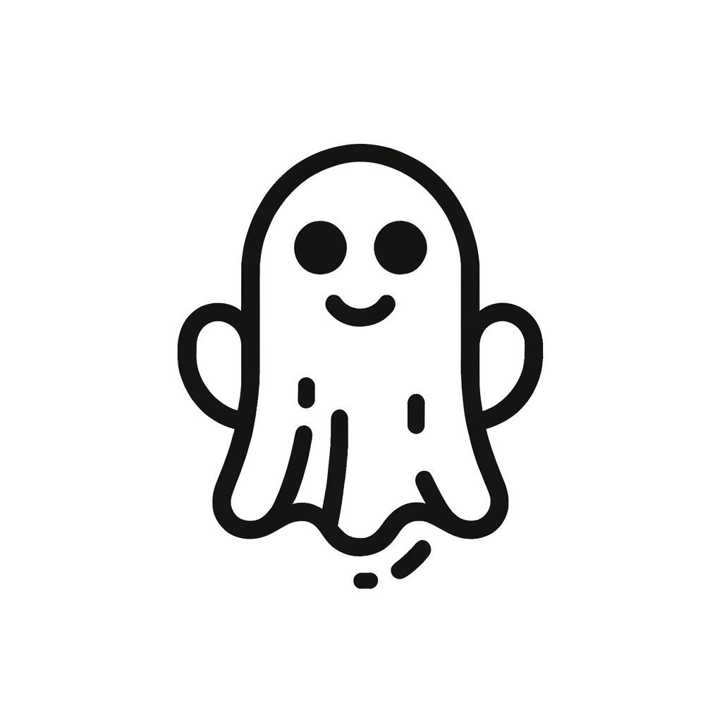 Kostenlose Geist Ausmalbild PDF
