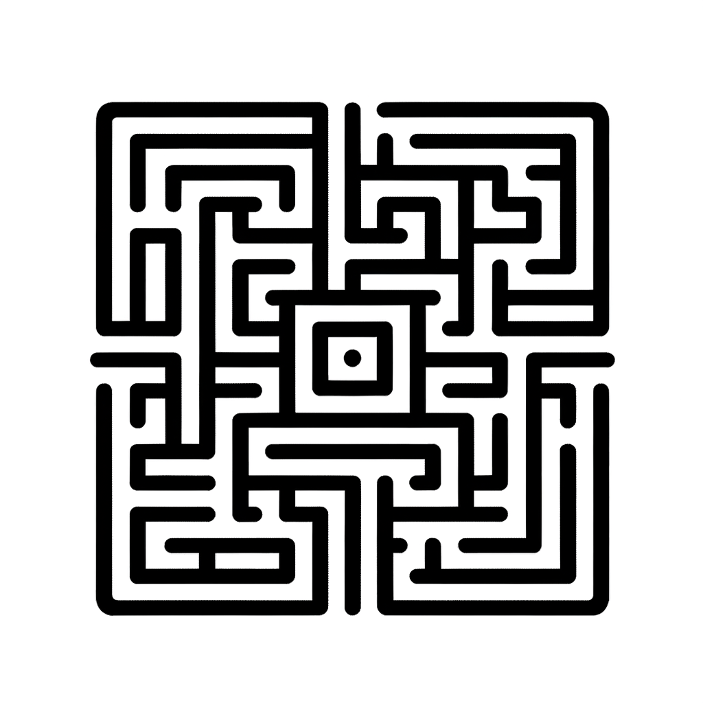 Kostenlose Labyrinth Druckvorlage PDF