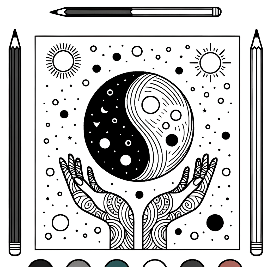 Kostenlose Malvorlage Kreis PDF