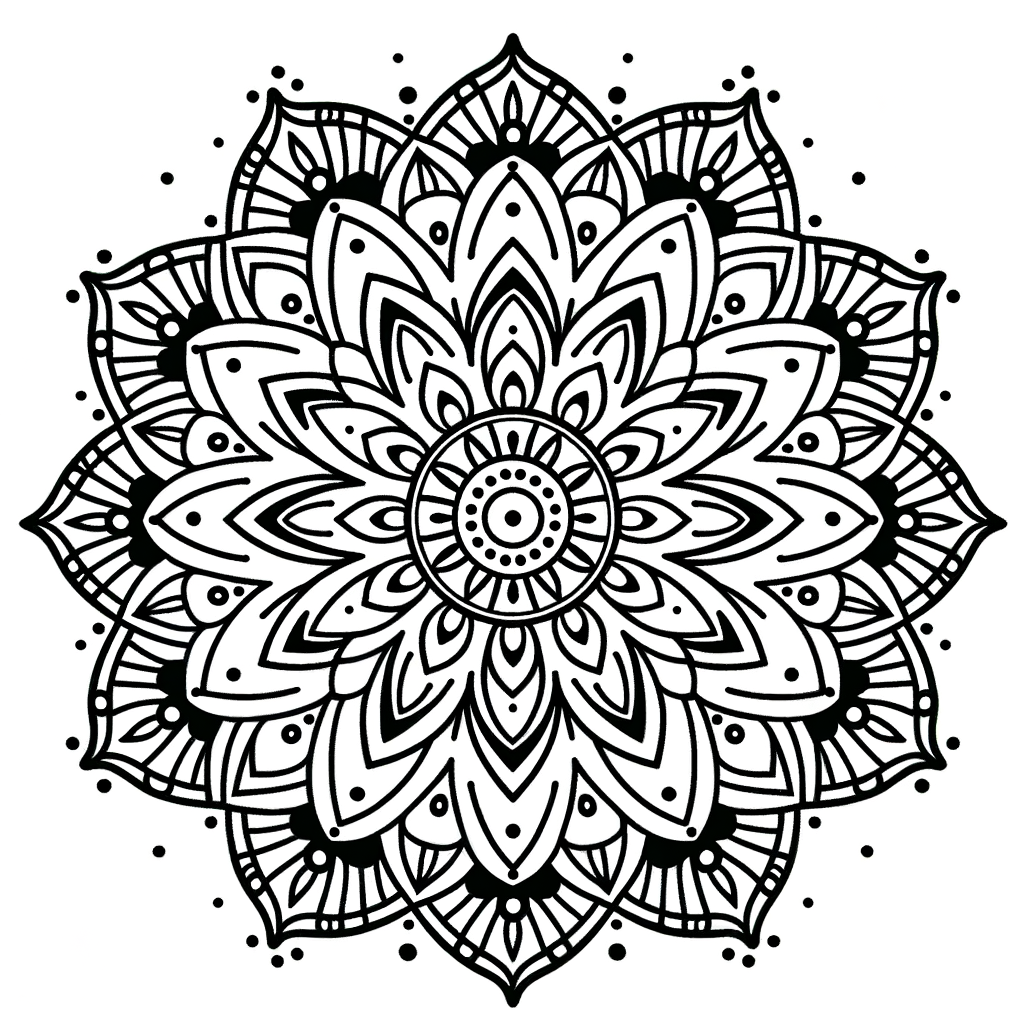 Kostenlose Mandala Malvorlagen PDF