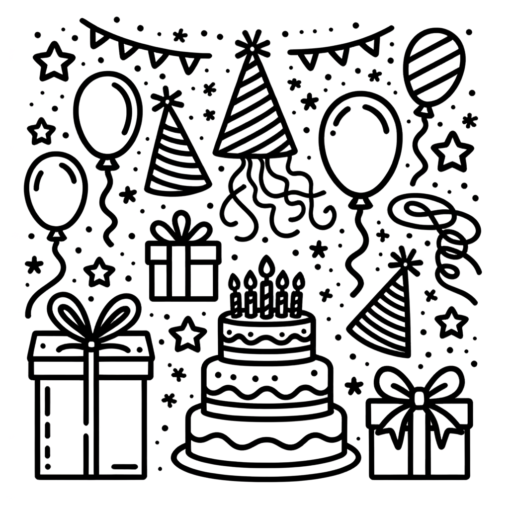 Kostenlose PDF Feste Malbild