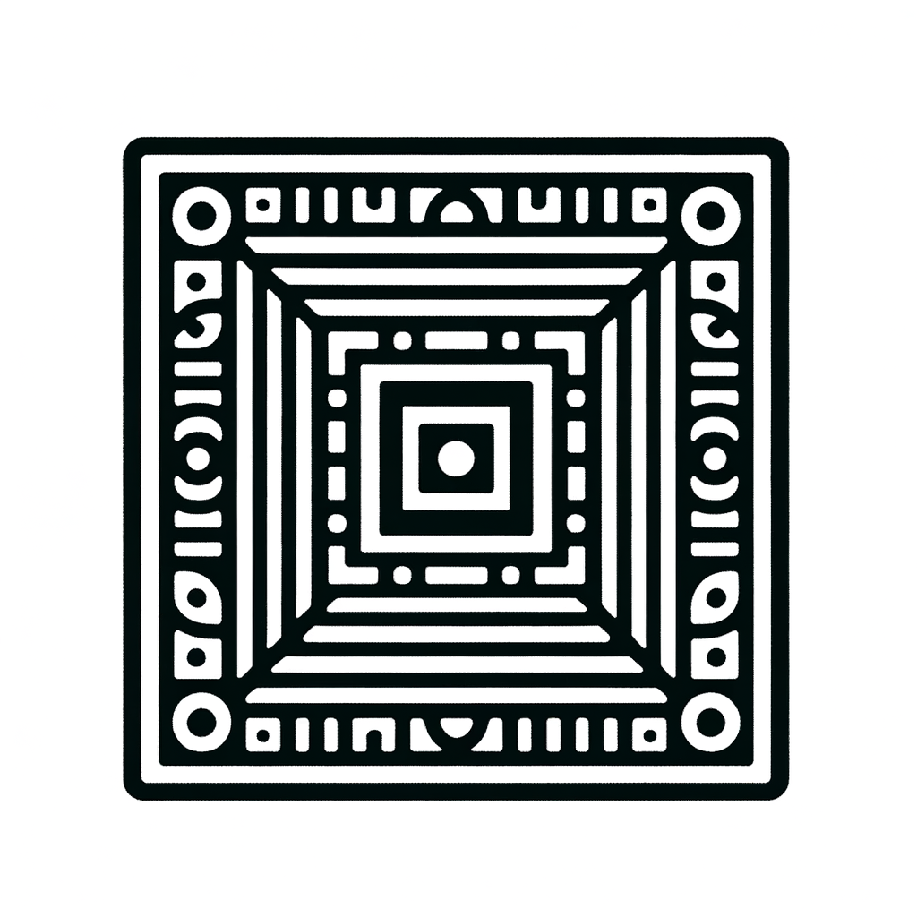 Kostenlose PDF Quadrat Malbild