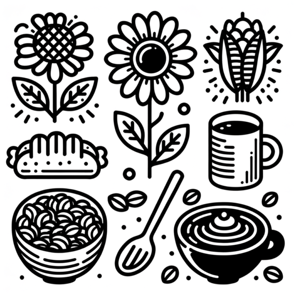  Lebensmittel Ausmalbilder PDF downloaden - Meine-Malvorlage.de 