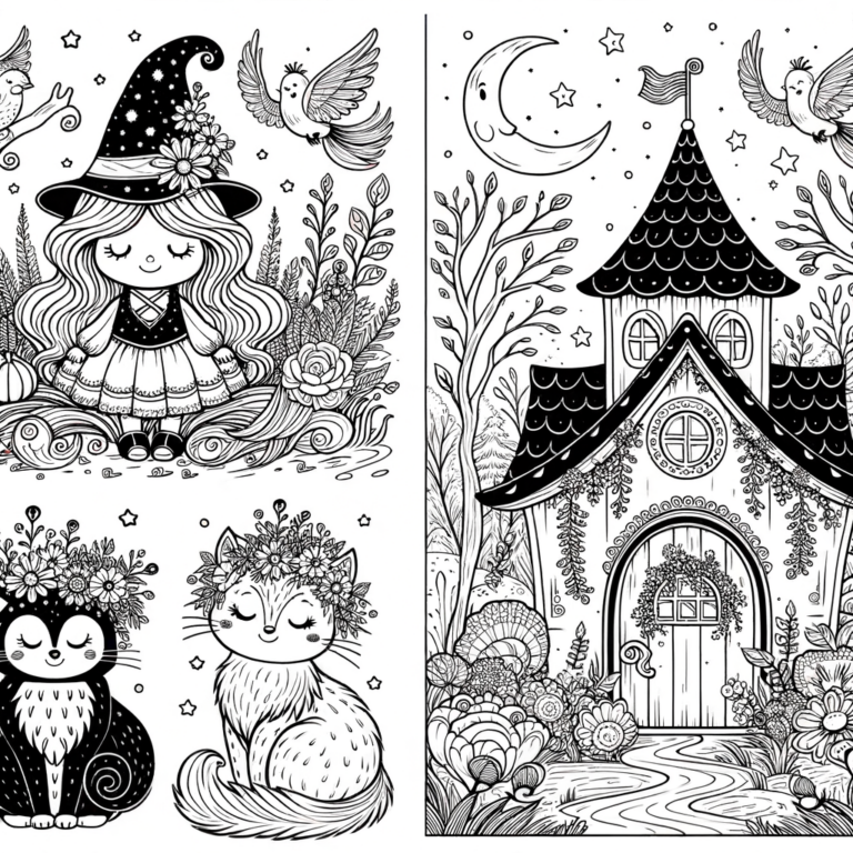 Märchen Ausmalbilder zum Drucken - Meine-Malvorlage.de