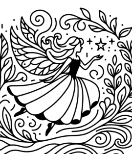 Märchen Malvorlage kostenlos PDF