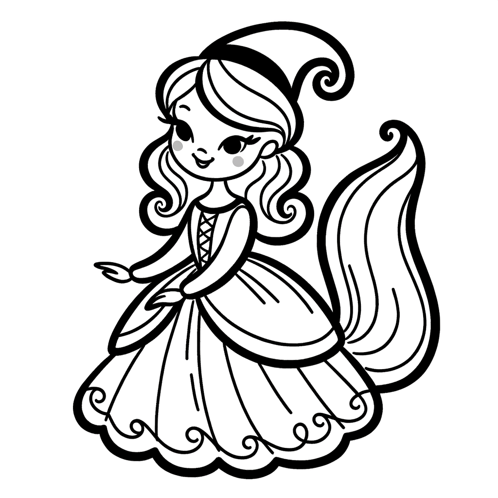 Märchenfigur Ausmalbilder PDF downloaden