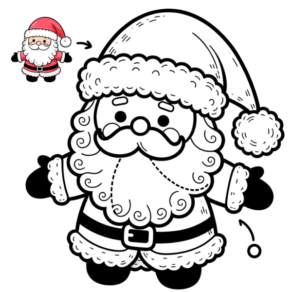  Nikolaus Ausmalbild PDF zum Drucken - Meine-Malvorlage.de Bildidee 