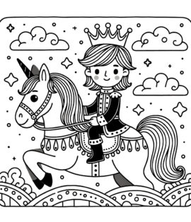 Prinz Malvorlage kostenlos PDF