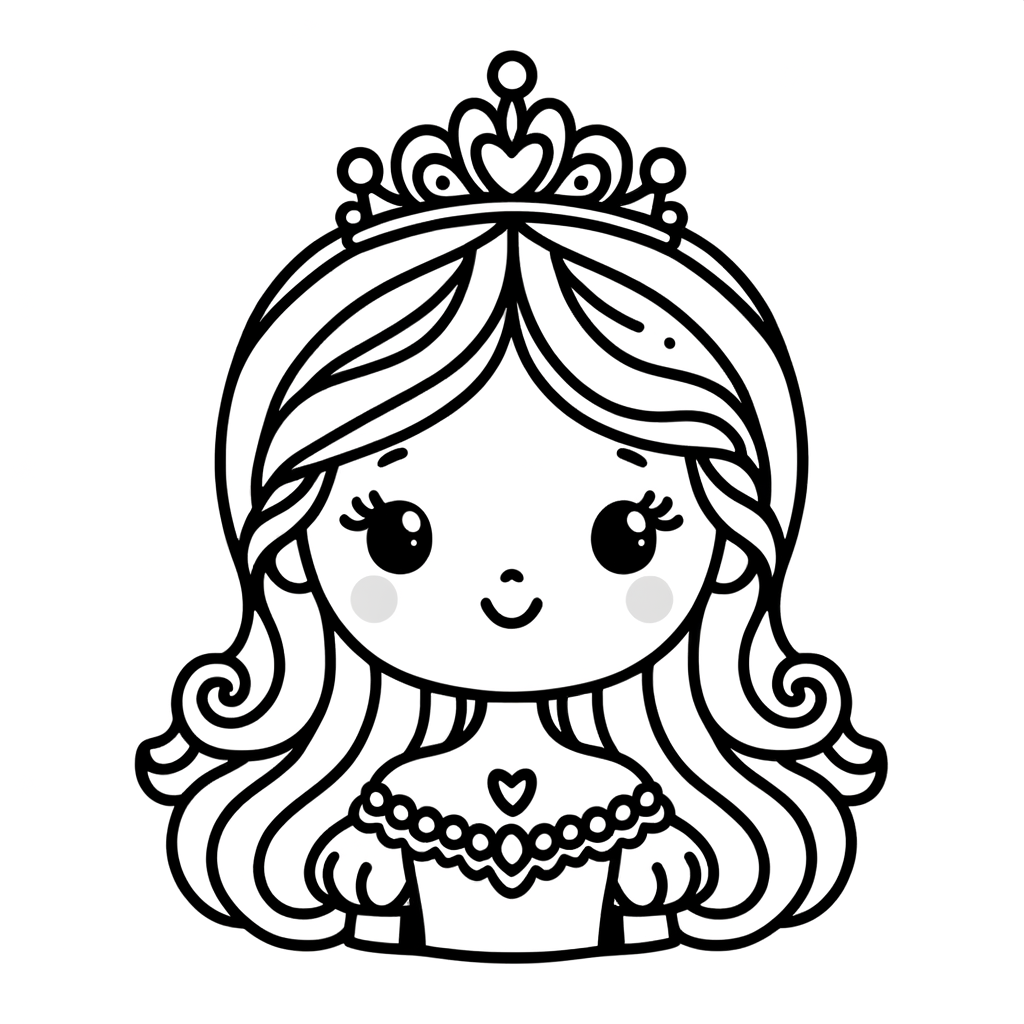 Prinzessin als PDF zum ausdrucken kostenlose PDF zum ausdrucken