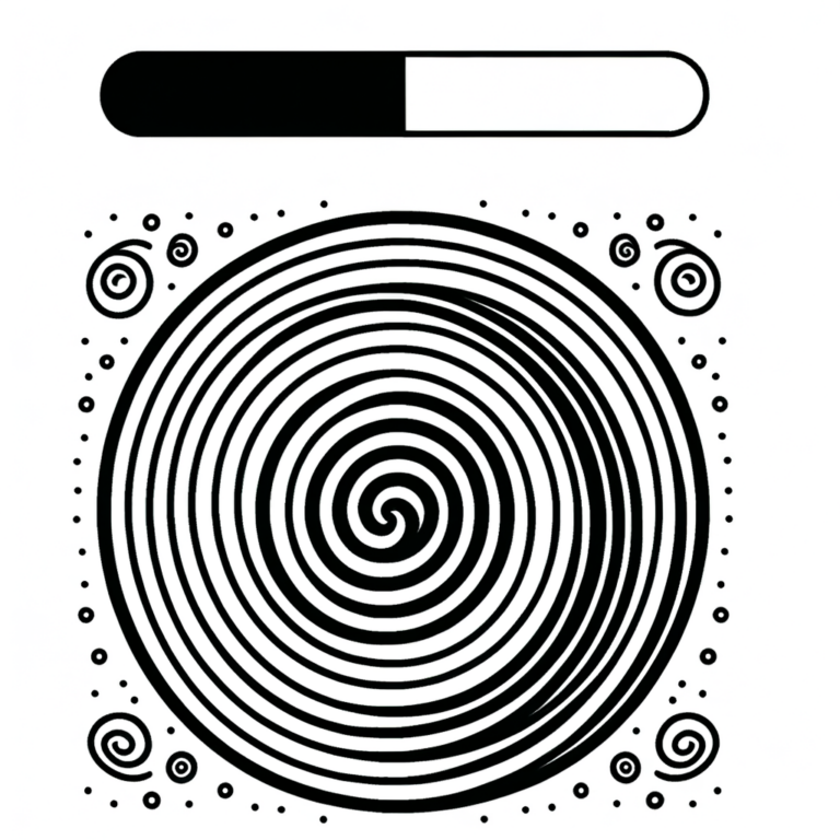  Spirale Ausmalbild zum Download - Meine-Malvorlage.de Illustration 