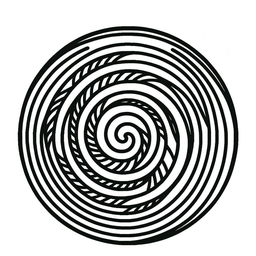 Spirale Malvorlage kostenlos PDF