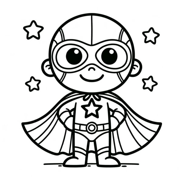  Superheld Malvorlagen kostenloses PDF - Meine-Malvorlage.de 